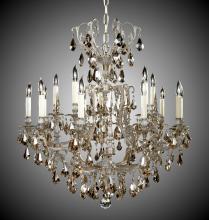  CH7033-O-01G-ST - 10+5 Light Parisian Chandelier